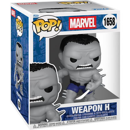 Marvel Weapon X Program Weapon H Super 6-Inch Funko Pop! Vinyl Figure - Image 2