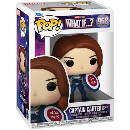 Marvel's What If Captain Carter (Stealth) Funko Pop! Vinyl Figure #968
