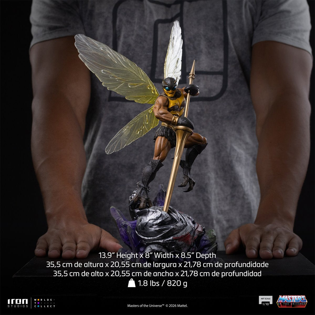 Masters of the Universe Buzz-Off 1:10 Art Scale Limited Edition Statue - Image 4