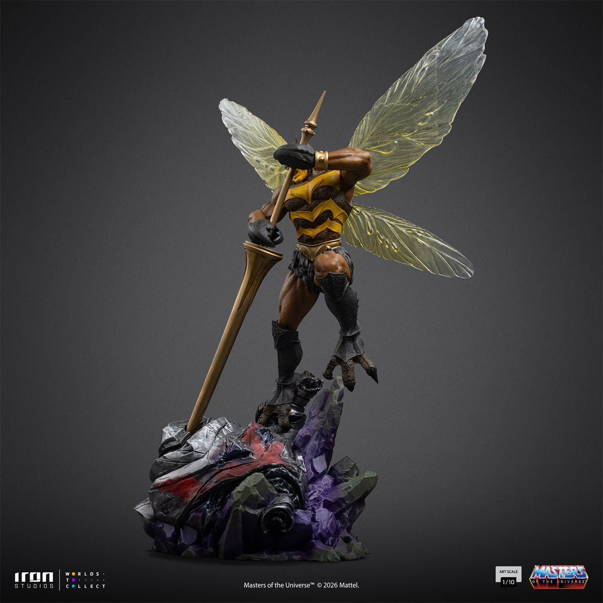 Masters of the Universe Buzz-Off 1:10 Art Scale Limited Edition Statue - Image 8