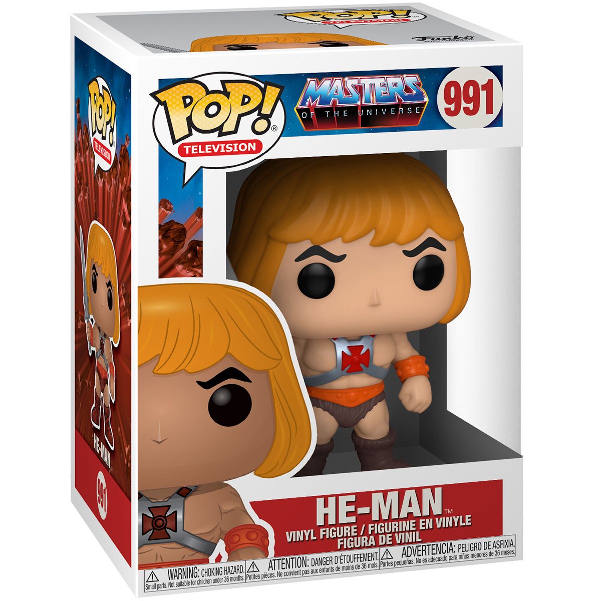Masters of the Universe He-Man Funko Pop! Vinyl Figure #991 - Image 2