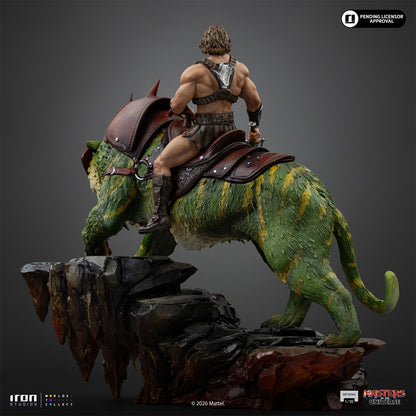Masters of the Universe Movie He-Man and Battle Cat Deluxe 1:10 Art Scale Limited Edition Statue - Image 7