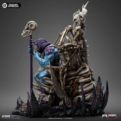 Masters of the Universe Skeletor on Throne 1:3 Prime 10th Anniversary Scale Limited Edition Statue - Image 3