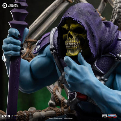 Masters of the Universe Skeletor on Throne 1:3 Prime 10th Anniversary Scale Limited Edition Statue - Image 7