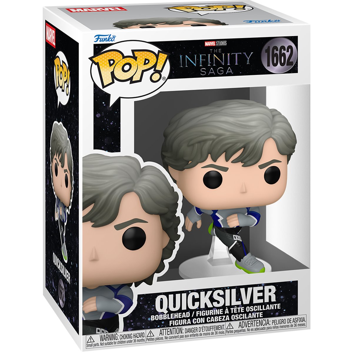 MCU Archives Quicksilver Funko Pop! Vinyl Figure - Image 2