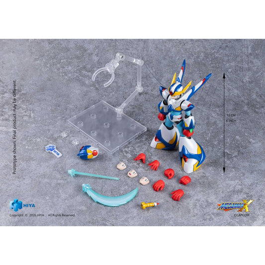 Mega Man X Falcon Armor Version Exquisite Basic Series None Scale 6-Inch Action Figure - Image 2