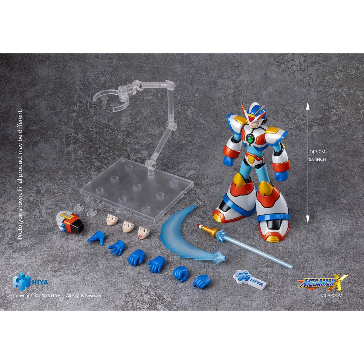 Mega Man X Series X Third Armor Exquisite Basic Series Action Figure - Image 5