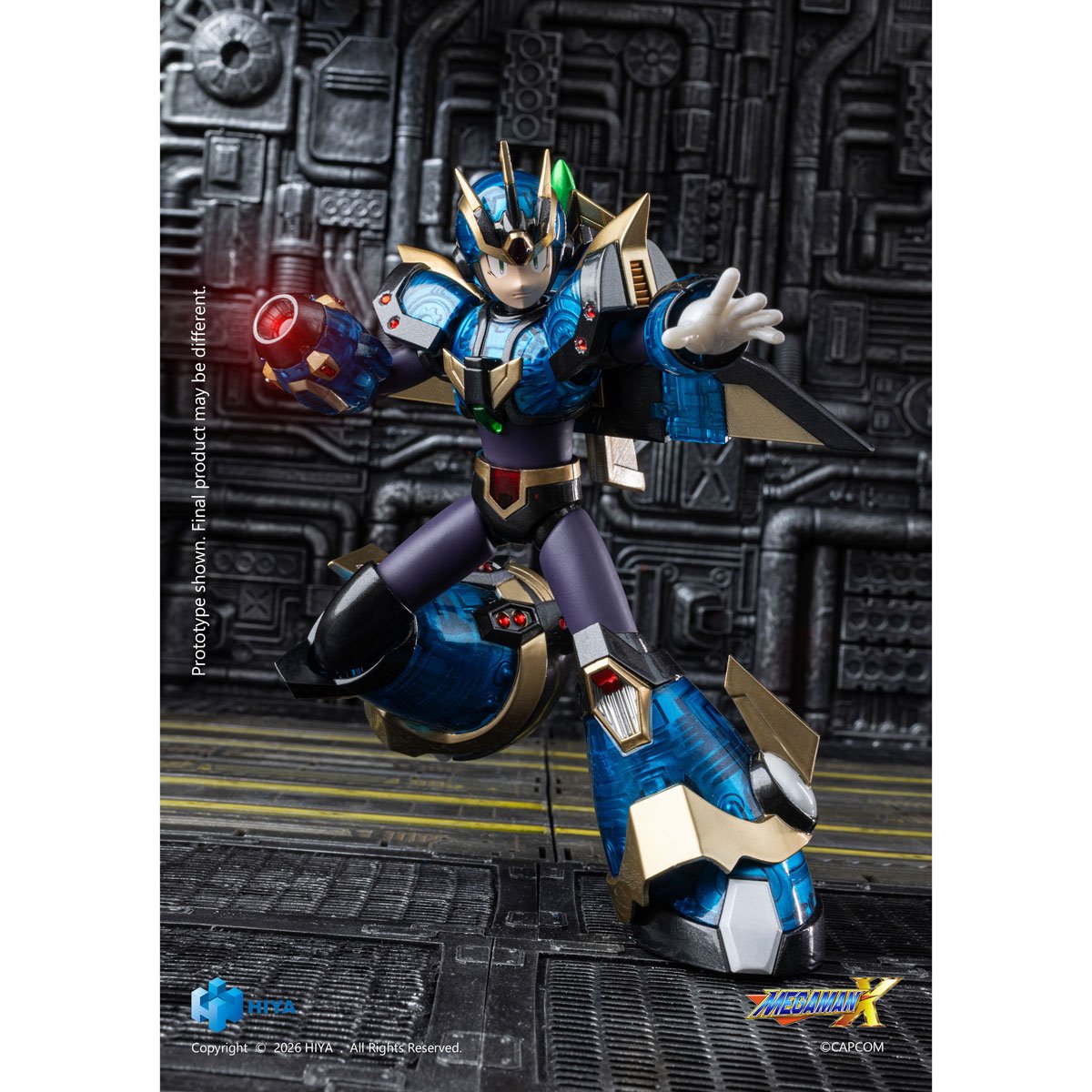 Mega Man X Series X Ultimate Armor Version Exquisite Basic Series None Scale 6-Inch Action Figure - Image 9