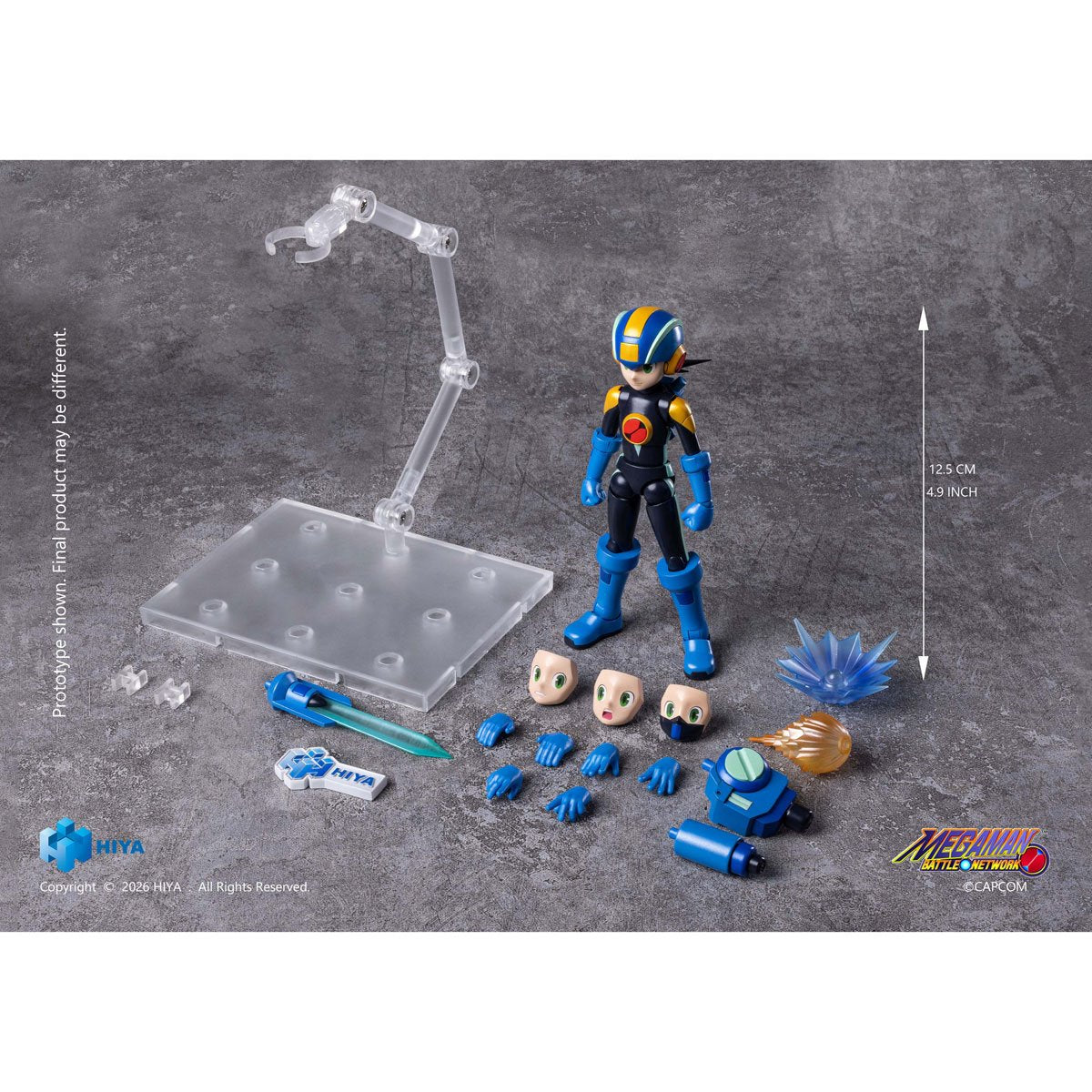 MegaMan.EXE Mega Man Battle Network Series Exquisite Basic Series None Scale 5-inch Action Figure - Image 2