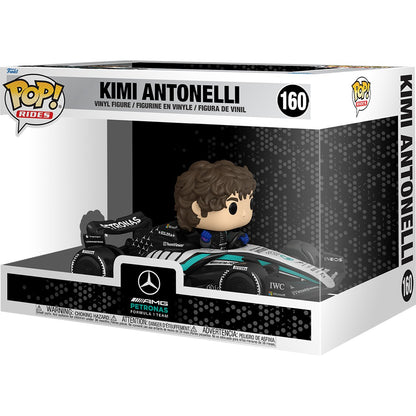 Mercedes-AMG Petronas Kimi Antonelli Super Deluxe Funko Pop! Ride Figure #160 - Image 2