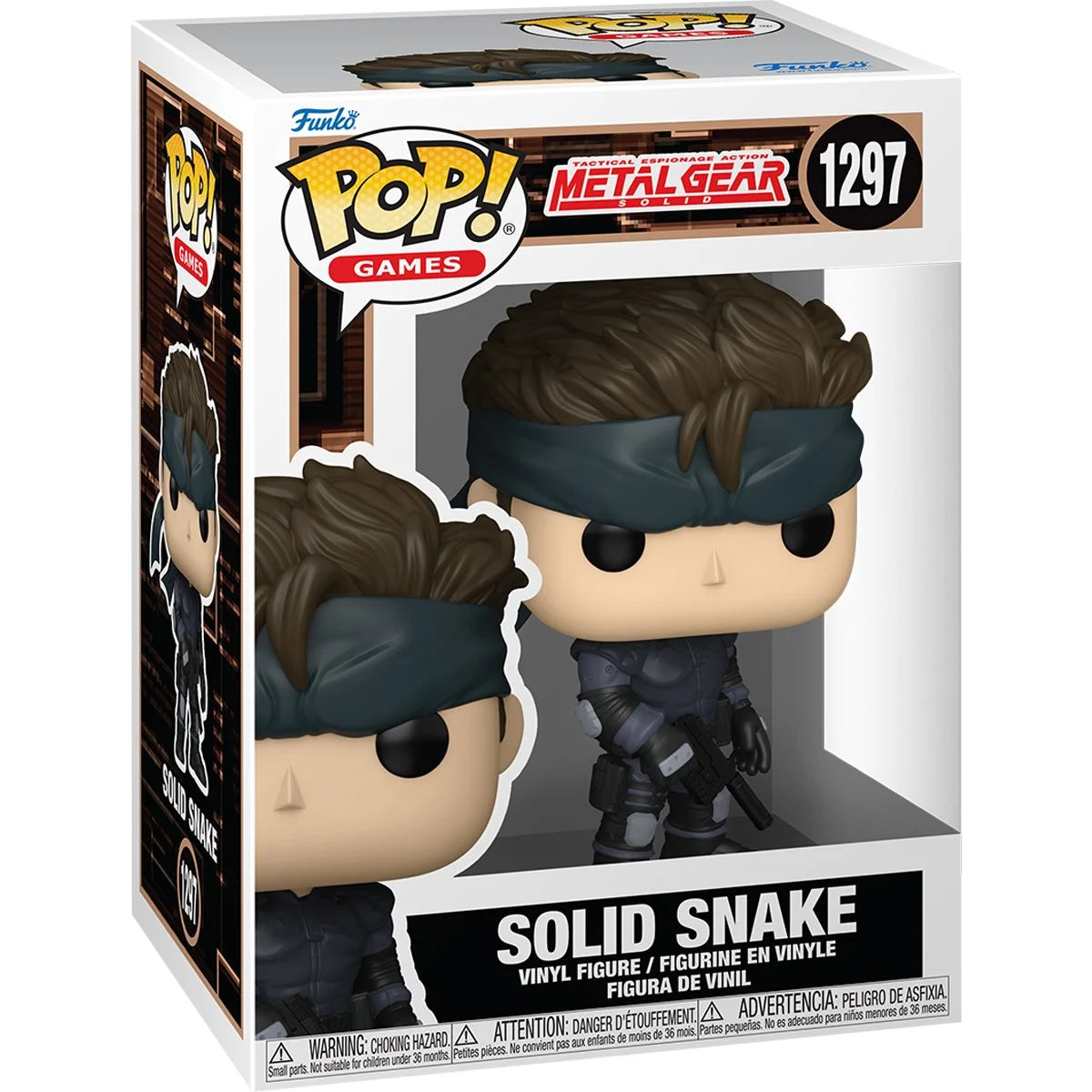 Metal Gear Solid Funko Pop! Vinyl Figure Case of Metal Gear Solid Solid Snake Funko Pop! Vinyl Figure #1297