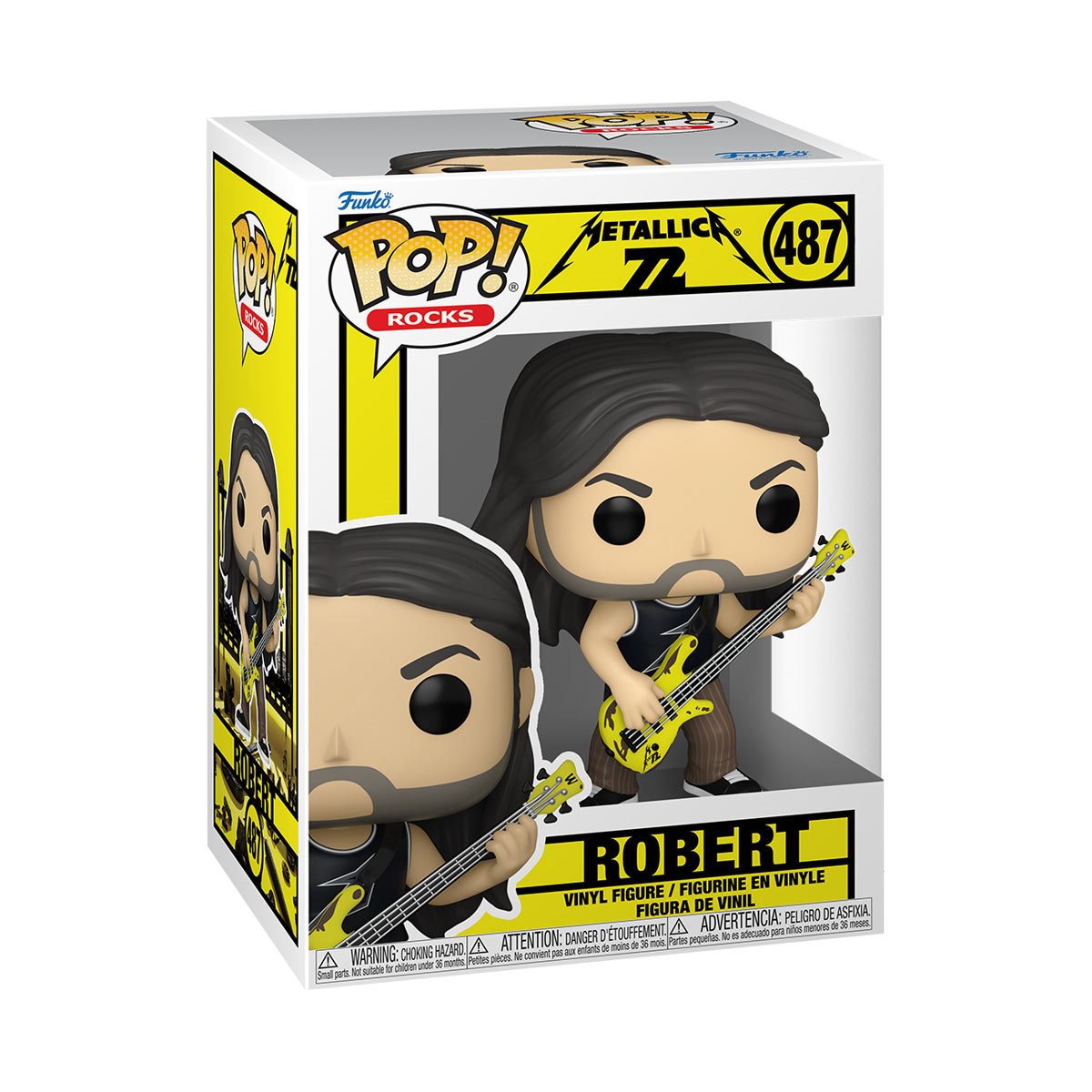Metallica Robert (72 Seasons) Funko Pop! Vinyl Figure #487 - Image 2