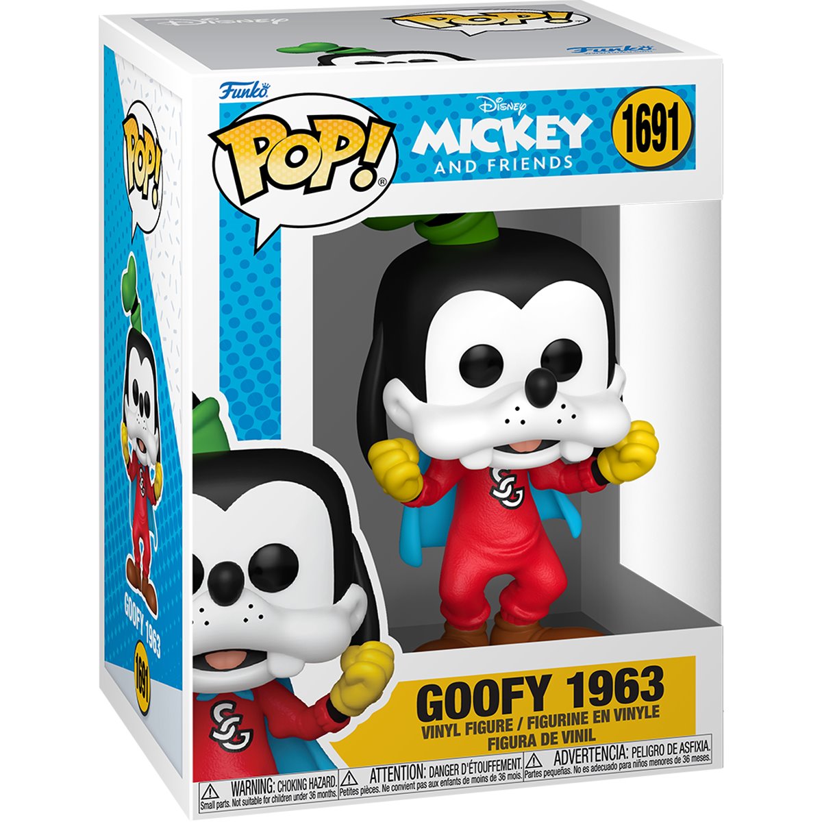 Mickey and Friends Goofy 1963 Funko Pop! Vinyl Figure #1691 - Image 2