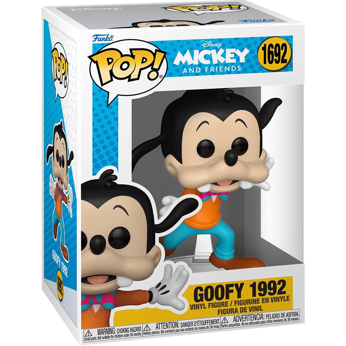 Mickey and Friends Goofy 1992 Funko Pop! Vinyl Figure #1692
