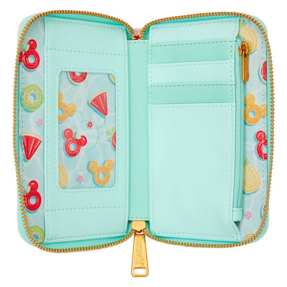 Mickey & Minnie Beach Fun Zip Around Wallet - Image 4