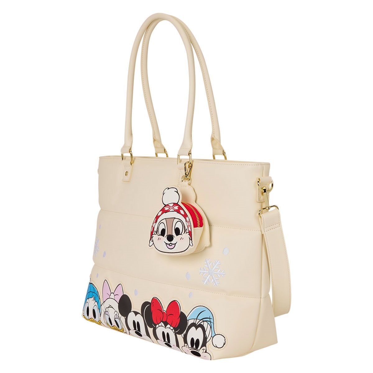 Mickey Mouse and Friends Holiday Snow Tote Bag - Image 2