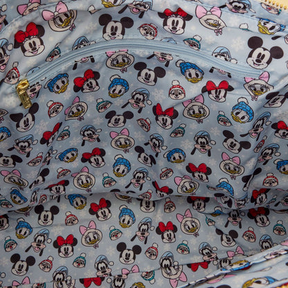 Mickey Mouse and Friends Holiday Snow Tote Bag - Image 4