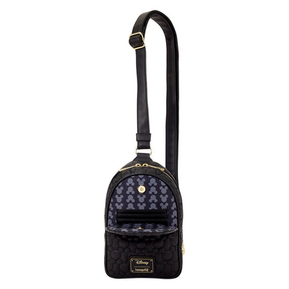 Mickey Mouse Silhouette Crossbody Sling Bag