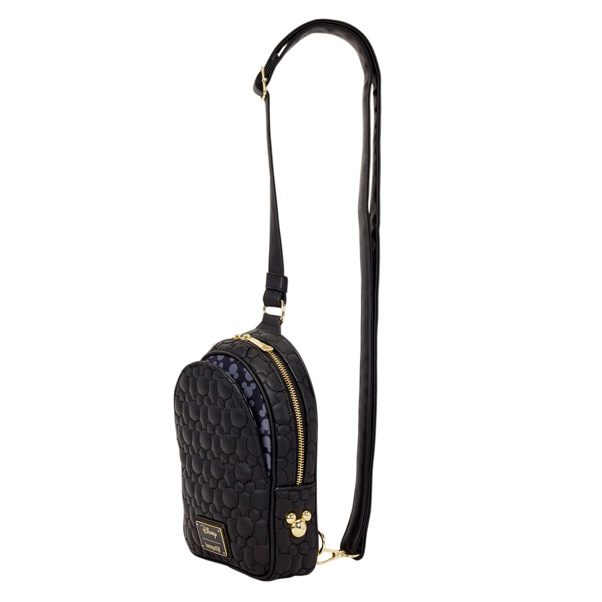 Mickey Mouse Silhouette Crossbody Sling Bag