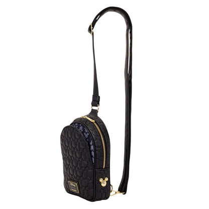 Mickey Mouse Silhouette Crossbody Sling Bag