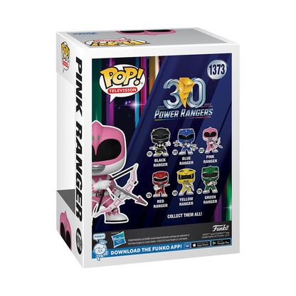 Mighty Morphin Power Rangers 30th Anniversary Pink Ranger Funko Pop! Vinyl Figure #1373 - Image 3