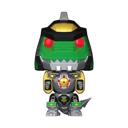Mighty Morphin Power Rangers Dragonzord with Green Ranger Funko Bitty Pop! Bitty Bot Vinyl Figure - Image 2