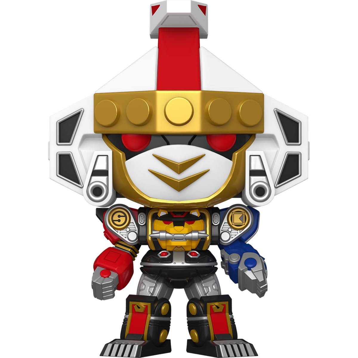 Mighty Morphin Power Rangers: The Movie Ninja Megazord Metallic Super 6-Inch Funko Pop! Vinyl Figure #1783 - Image 2