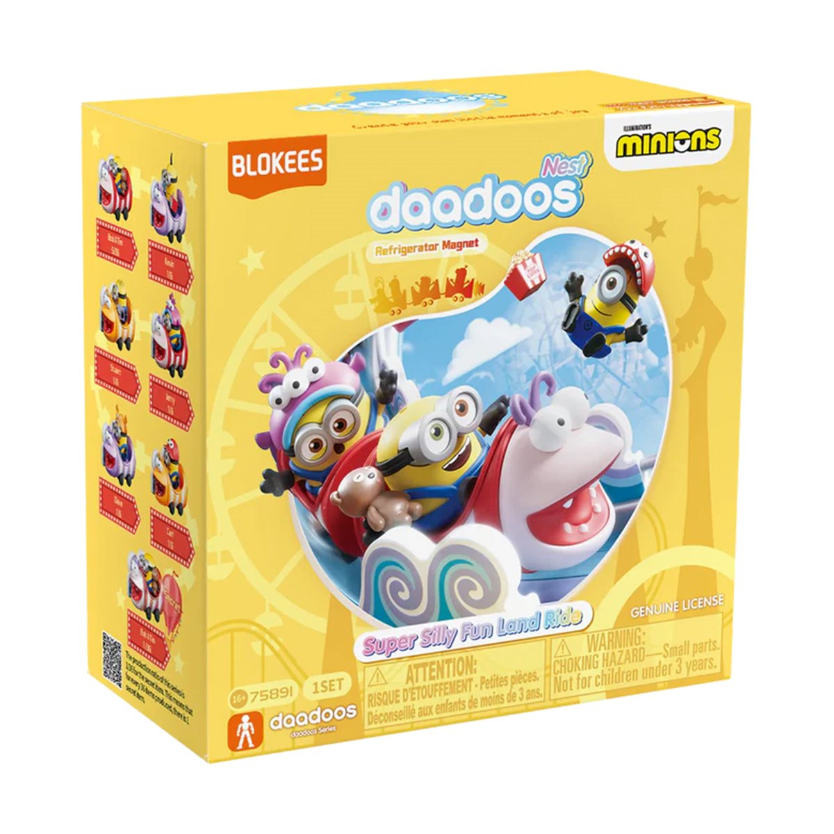 Minions Daadoo Nest Series 01 Super Silly Fun Land Ride of 6 - Image 9