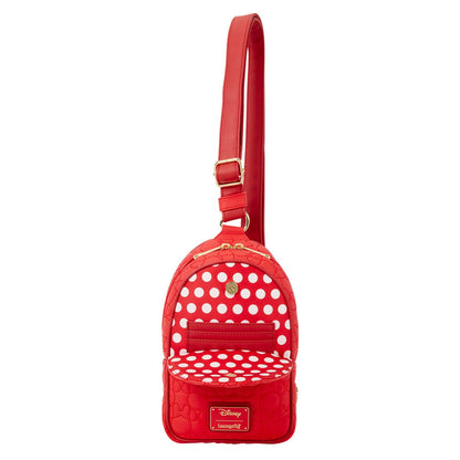 Minnie Mouse Silhouette Crossbody Sling Bag - Image 2