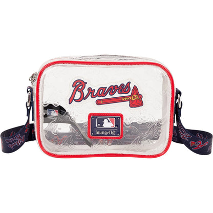 MLB Atlanta Braves Clear Crossbody Bag - Image 2