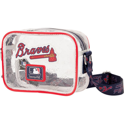 MLB Atlanta Braves Clear Crossbody Bag - Image 3