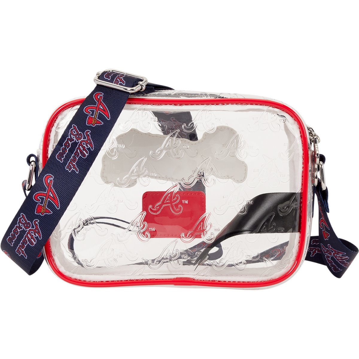 MLB Atlanta Braves Clear Crossbody Bag - Image 4