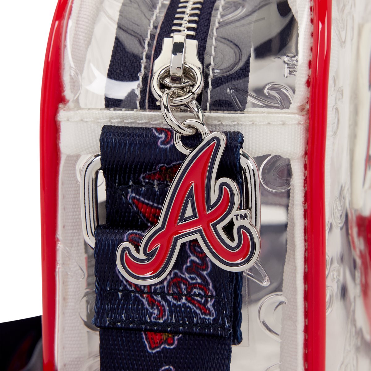 MLB Atlanta Braves Clear Crossbody Bag - Image 5