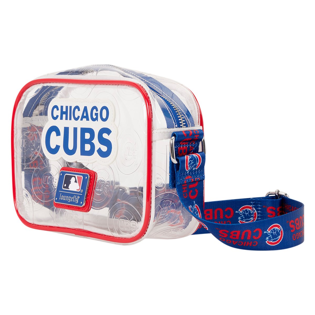 MLB Chicago Cubs Clear Crossbody Bag - Image 3