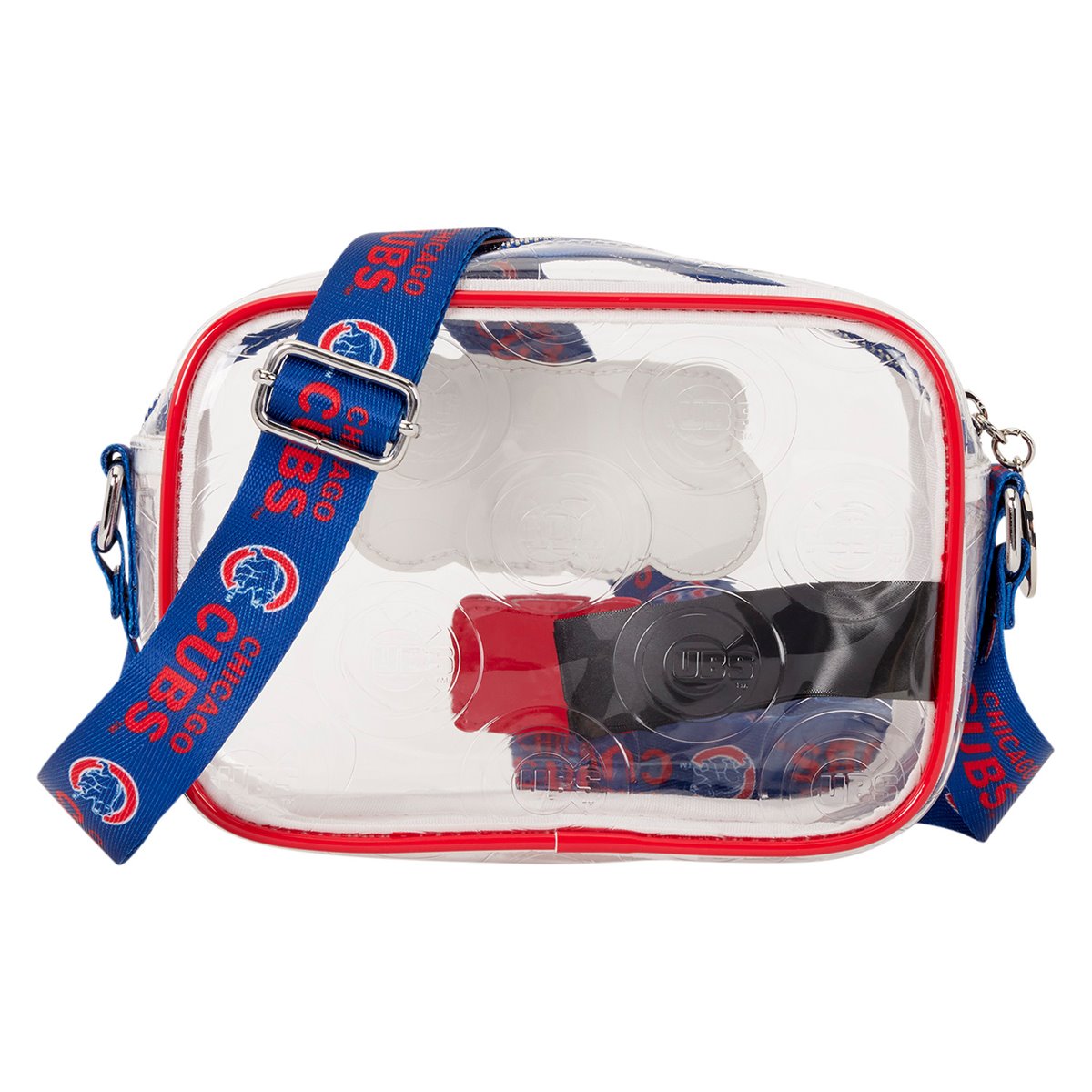 MLB Chicago Cubs Clear Crossbody Bag - Image 4