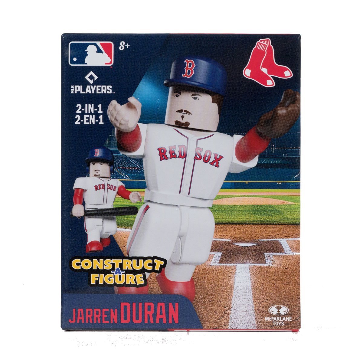 MLB Construct-a-Figure Series 1 Boston Red Sox Jarren Duran Mini-Figure - Image 2