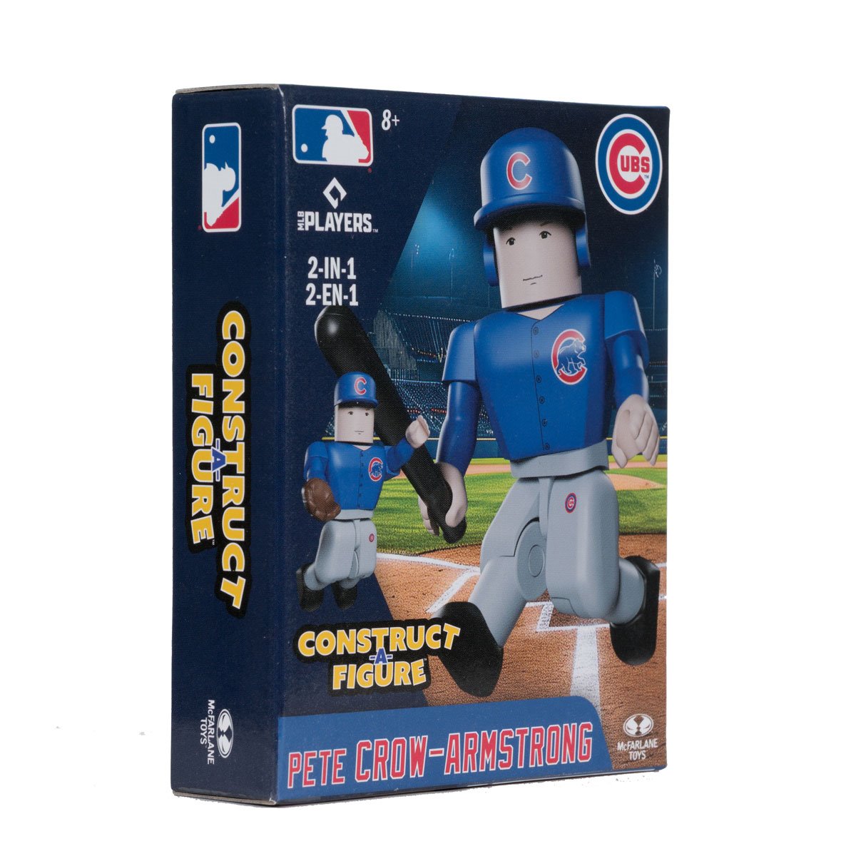 MLB Construct-a-Figure Series 1 Chicago Cubs Pete Crow-Armstrong Mini-Figure - Image 3