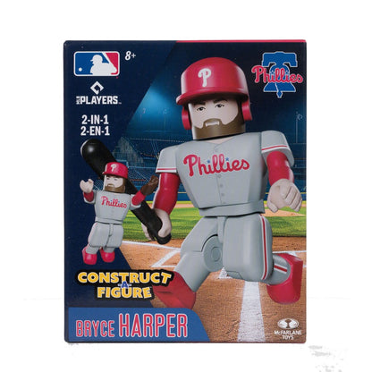 MLB Construct-a-Figure Series 1 Philadelphia Phillies Bryce Harper Mini-Figure - Image 2