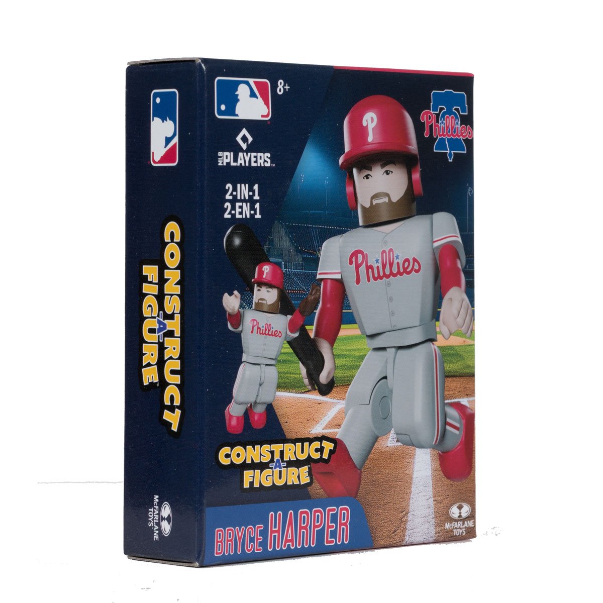 MLB Construct-a-Figure Series 1 Philadelphia Phillies Bryce Harper Mini-Figure - Image 3