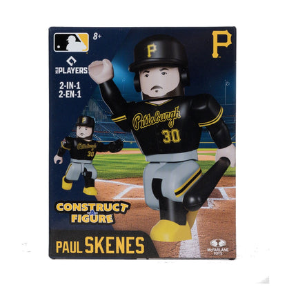 MLB Construct-a-Figure Series 1 Pittsburgh Pirates Paul Skenes Mini-Figure - Image 2