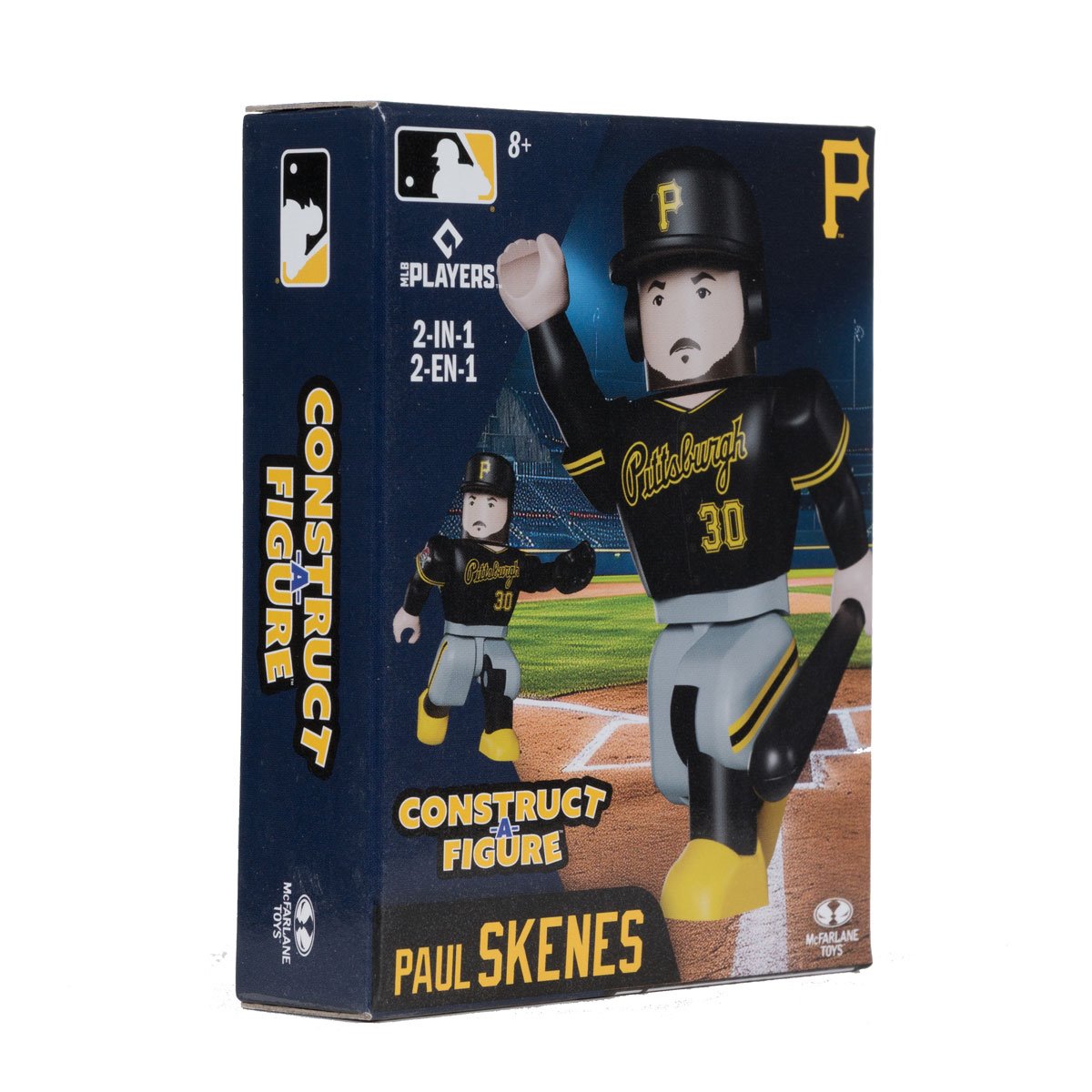 MLB Construct-a-Figure Series 1 Pittsburgh Pirates Paul Skenes Mini-Figure - Image 3