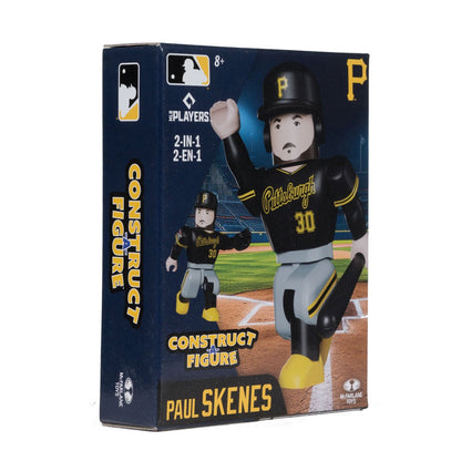 MLB Construct-a-Figure Series 1 Pittsburgh Pirates Paul Skenes Mini-Figure - Image 3