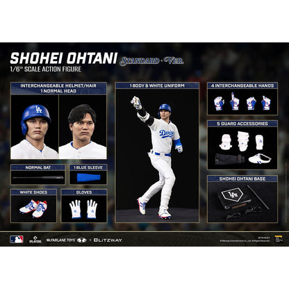 MLB McFarlane Sportspicks Los Angeles Dodgers Shohei Ohtani 1:6 Scale Action Figure - Image 8