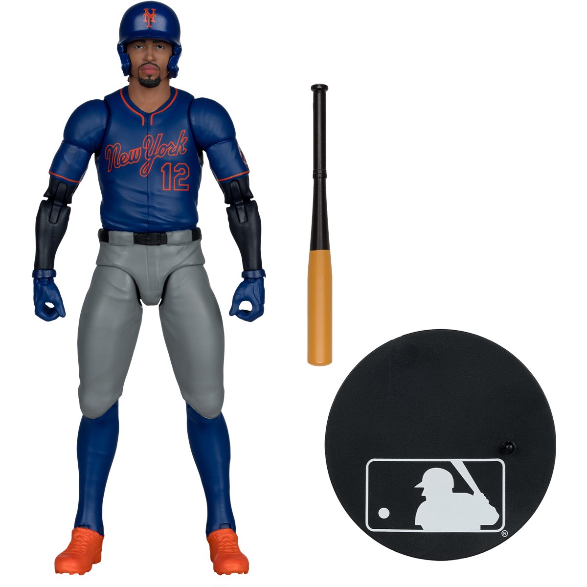 MLB McFarlane SportsPicks Wave 1 New York Mets Francisco Lindor 6-Inch Action Figure - Image 7