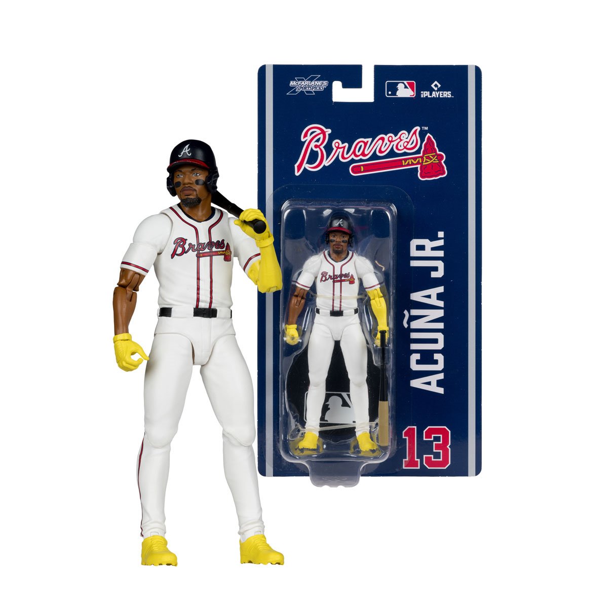 MLB McFarlane SportsPicks Wave 2 Atlanta Braves Ronald Acuna Jr. 6-Inch Action Figure - Image 6