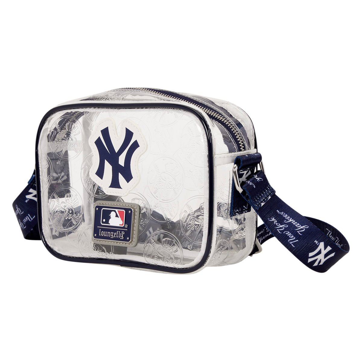 MLB New York Yankees Clear Crossbody Bag - Image 2
