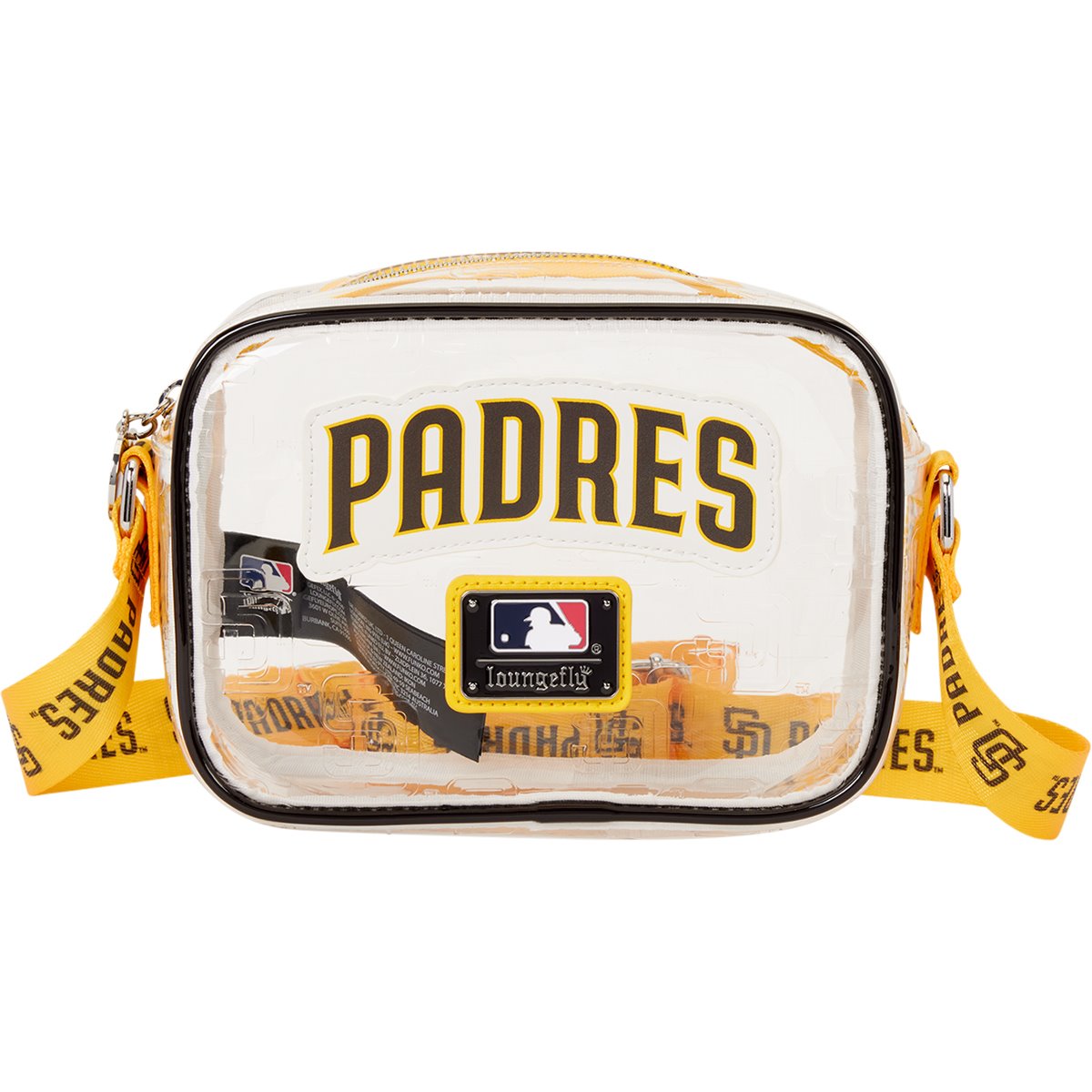 MLB San Diego Padres Clear Crossbody Bag - Image 2