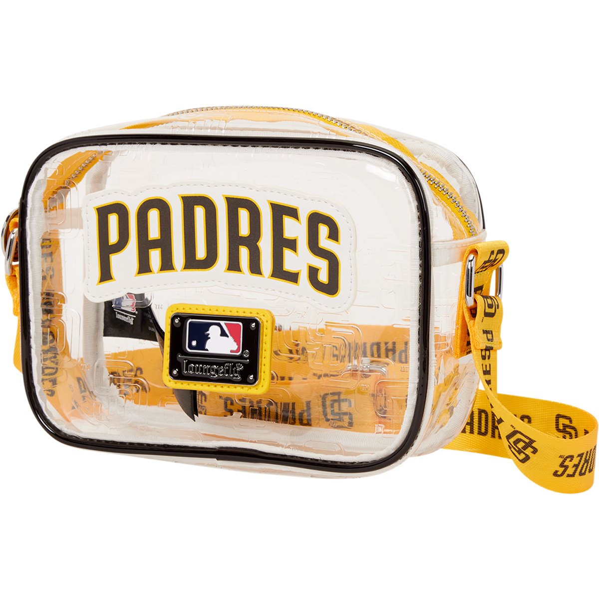 MLB San Diego Padres Clear Crossbody Bag - Image 3