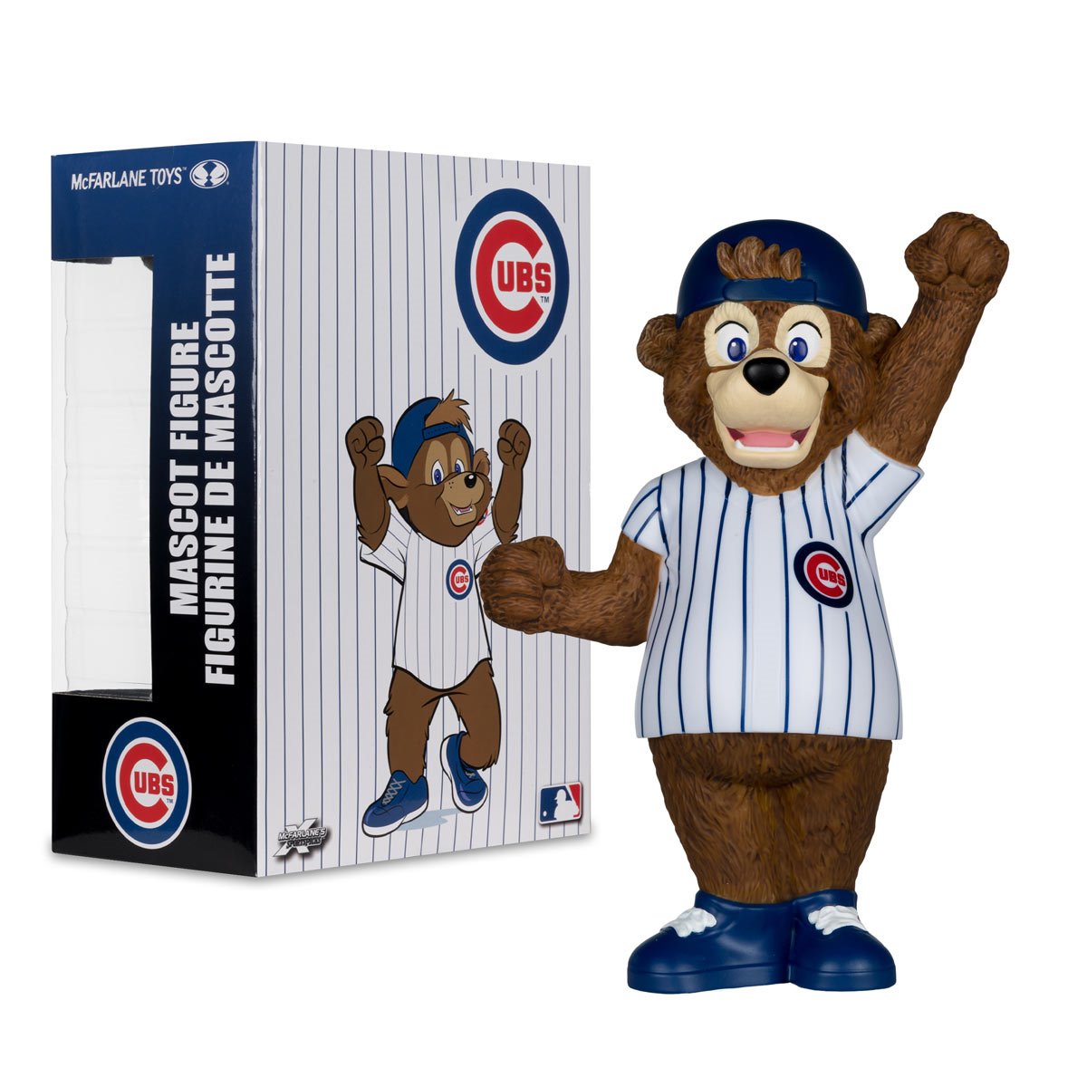 MLB SportsPicks Chicago Cubs Clark Mascot 7-Inch Posed Figure - Image 5