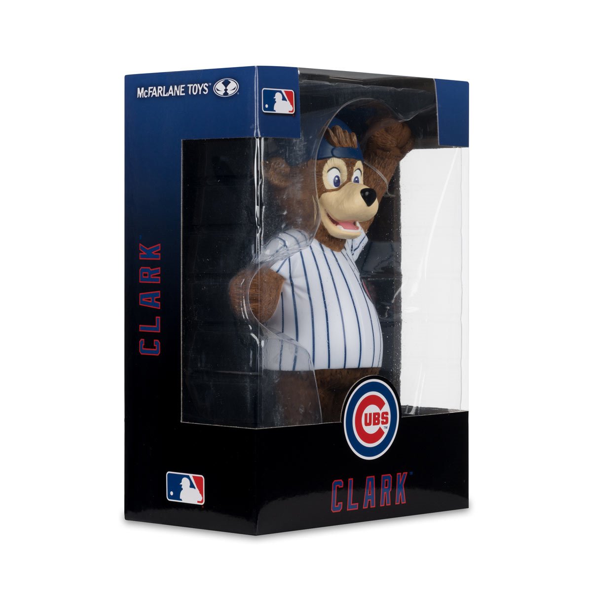 MLB SportsPicks Chicago Cubs Clark Mascot 7-Inch Posed Figure - Image 7